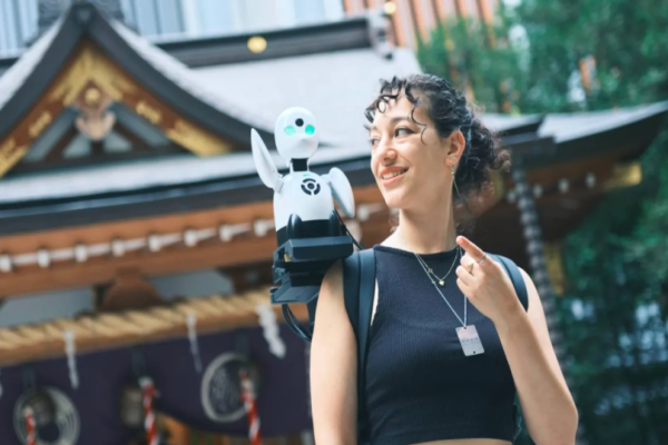 Một robot trên vai bạn sẽ dẫn bạn tham quan Tokyo